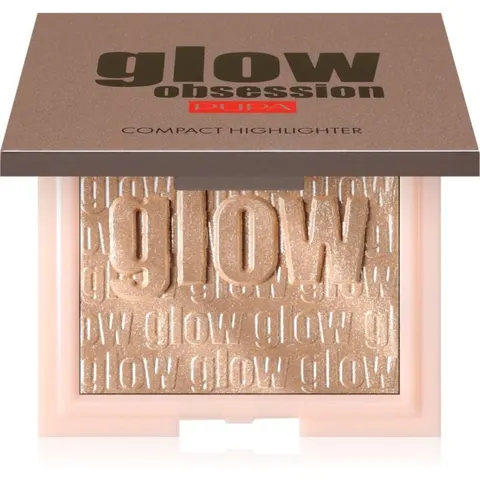 Pupa Milano - Glow Obsession Compact Highlighter - Light Gold – afbeelding 1
