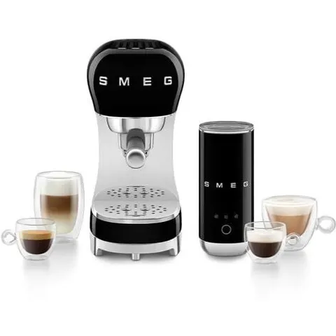 SMEG Macchina da caffè Ecf12bleu Nero – immagine 1
