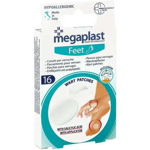 Warzenpflaster 2 Grössen 1,2 cm+1,9 cm megaplast – Bild 1