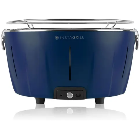 Classe InstaGrill - Barbecue de table à charbon - Corps bleu océan – image 1