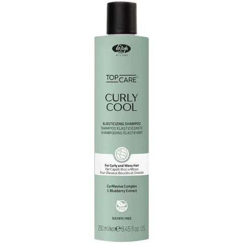 Lisap Curly Cool Elasticizing Shampoo capelli ricci, 250ml – immagine 1