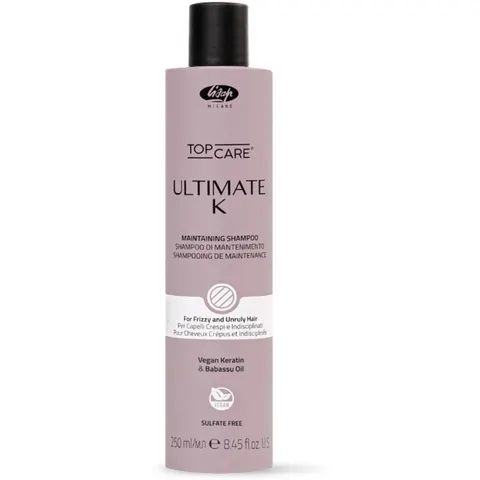 Lisap Ultimate K Maintaining Shampoo capelli crespi 250ml – immagine 1