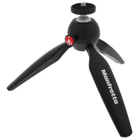 Manfrotto Tafelstatief Pixi Zwart – afbeelding 1