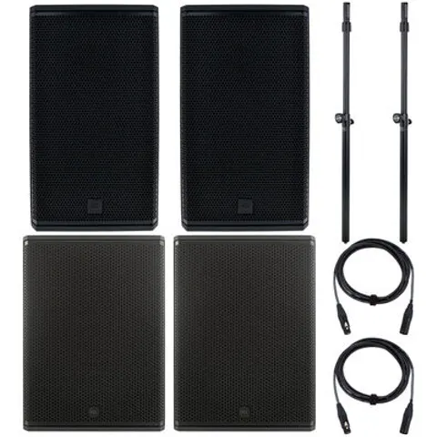RCF NX912/708AS Power Bundle Negro – imagen 1