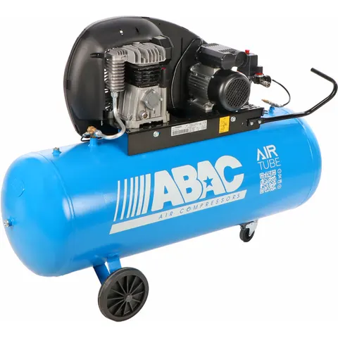 ABAC EXT A39B 200 CM3 - Einphasiger elektrischer Luftkompressor mit Riemenantrieb - Motor 3 PS - 200 Liter – Bild 1