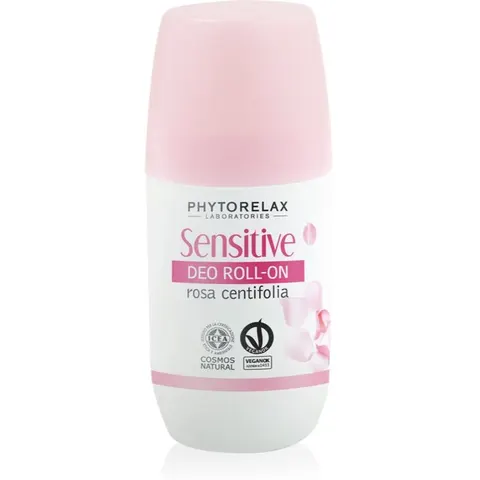 Phytorelax Laboratories Desodorant Sensitive Roll-on Pink Centifolia – image 1