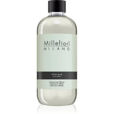 Millefiori Milano White Musk aroma-diffuser navulling 500 ml – afbeelding 1