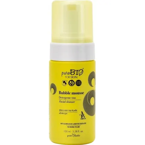 purobio Bubble Mousse Detergente Viso – immagine 1