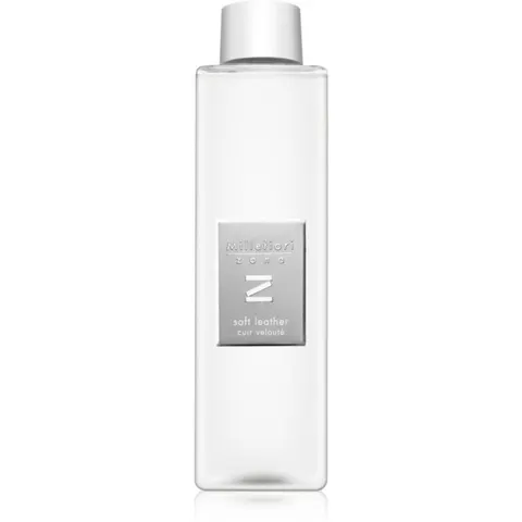 Millefiori Zona Soft Leather aroma-diffuser navulling 250 ml – afbeelding 1