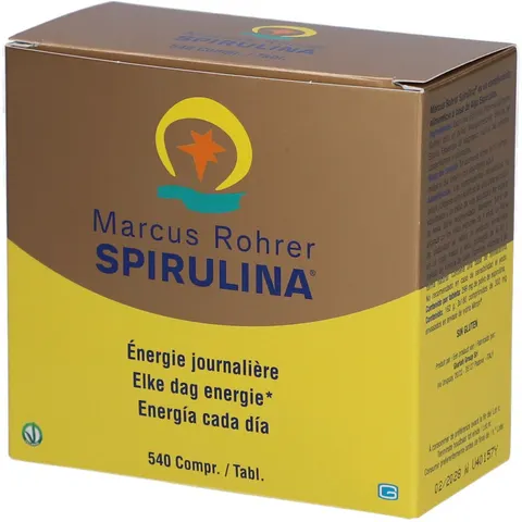 Marcus Rorher Espirulina Recarga 540 Tabs – imagen 1