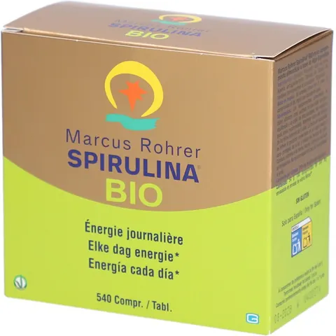 MARCUS ROHRER Bio Espirulina Recarga 540 comp – imagen 1