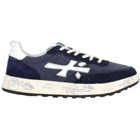 Premiata Sneakers Blu – Blu Blu e verdi – immagine 1
