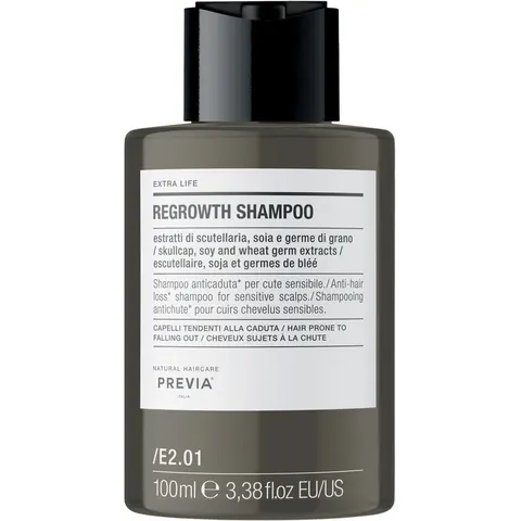 100ml PREVIA Extra Life Regrowth Shampoo – immagine 1