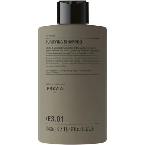 340ml PREVIA Extra Life Purifying Shampoo – immagine 1