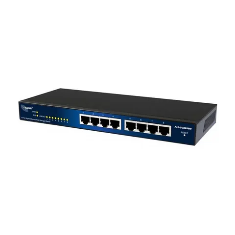 ALLNET ALLSG8208 - Switch, 8 puertos, Gigabit Ethernet – imagen 1