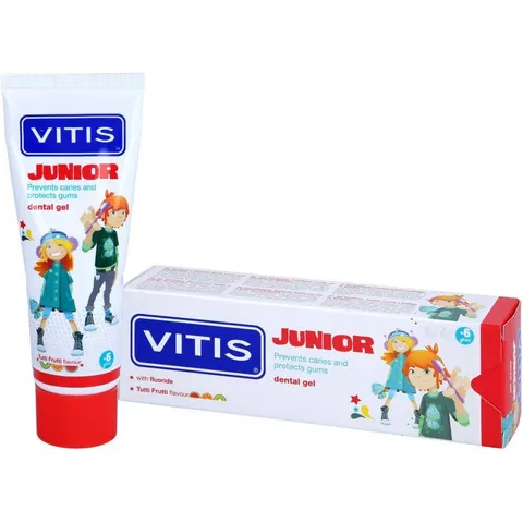 Vitis Junior Gel Zahnpasta – Bild 1