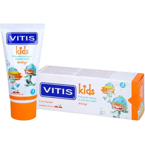 Vitis Kids Gel Zahnpasta – Bild 1