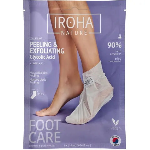 Iroha Lavander Foot Mask Socks Exfoliation – afbeelding 1