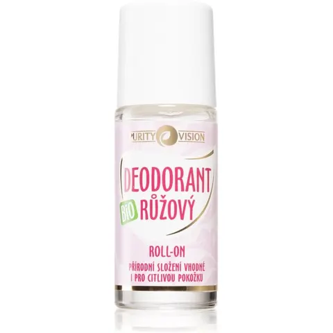 Purity Vision BIO Deodorant roller met rozenwater 50 ml – afbeelding 1