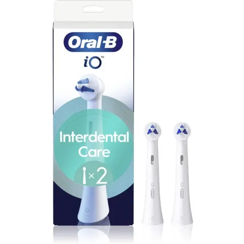 Oral-B iO Interdental Clean replacement head for cleaning braces and implants 2 pc – image 1