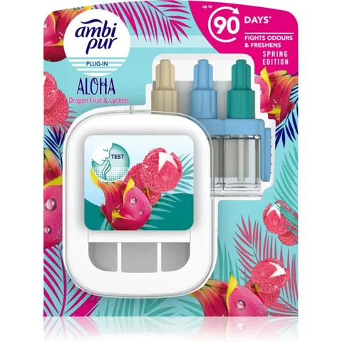 AmbiPur 3volution Aloha diffuseur électrique de parfum d'ambiance avec recharge 20 ml – image 1