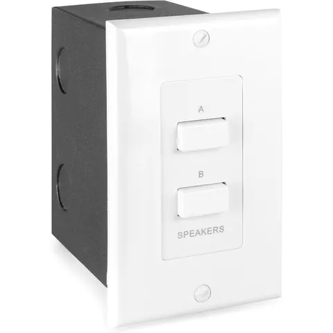 Selector de altavoces para empotrar A/B Push (PDWS2) - Power Dynamics – imagen 1