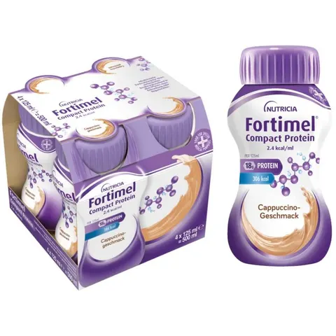 Fortimel Compact Protein 2.4 kcal Cappuccino – Bild 1