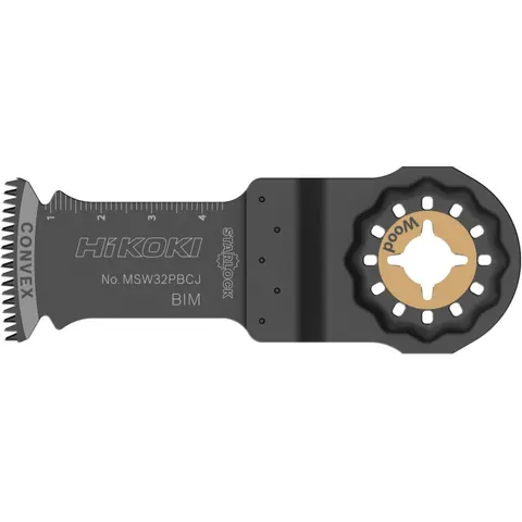 HiKOKI BIM Starlock Multitool-blad MSW32PBCJ 32x50mm - 782737 – afbeelding 1