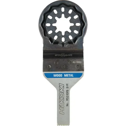 HiKOKI MULTI TOOL BLAD STARLOCK MSD10PB 782719 – afbeelding 1
