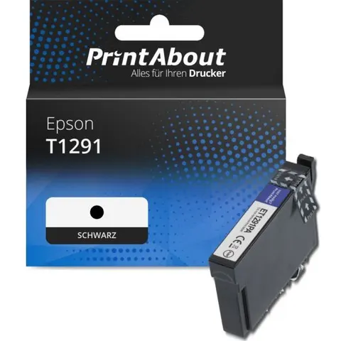 PrintAbout Cartouche compatible Epson T1291 - Noir – image 1
