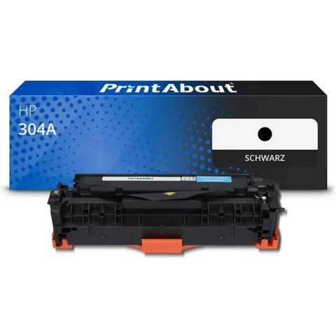 PrintAbout Toner compatible HP 304A (CC530A) - Noir – image 1