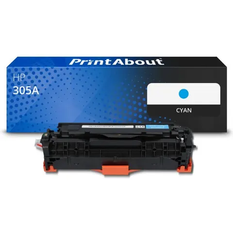 PrintAbout Toner compatible HP 305A (CE411A) - Cyan – image 1