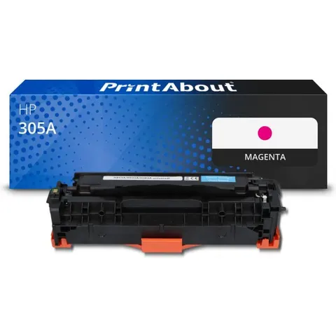 PrintAbout Toner compatible HP 305A (CE413A) - Magenta – image 1
