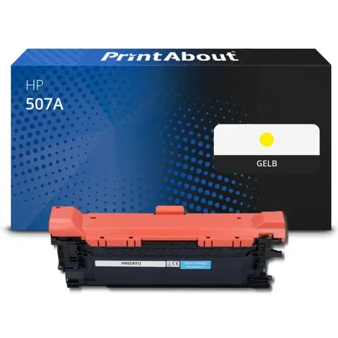 PrintAbout Toner compatible HP 507A (CE402A) - Jaune – image 1