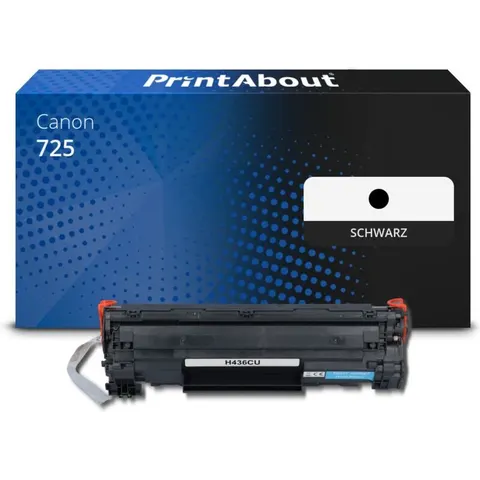 PrintAbout Toner compatible Canon 725 - Noir – image 1