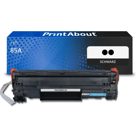 PrintAbout Toner compatibleHP 85A (CE285AD) - pack de 2 - Noir - Multipack Noir – image 1
