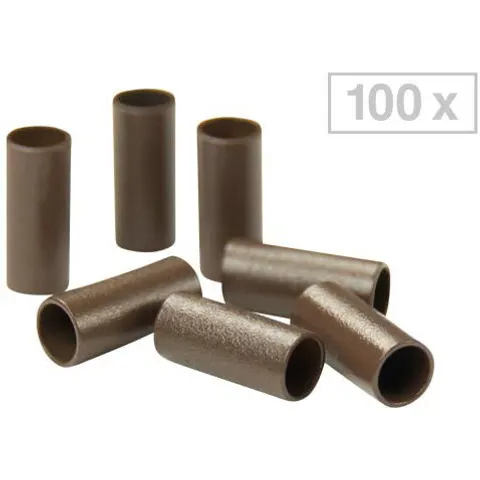 100 Pezzo Balmain Micro Rings – RINGSMICROBROWN – immagine 1