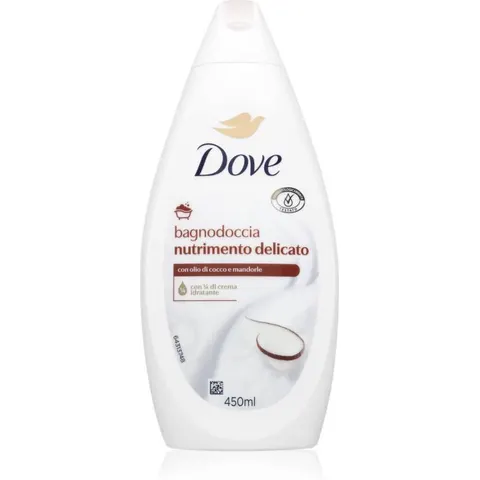 Dove Delicate gel bain et douche 450 ml – image 1