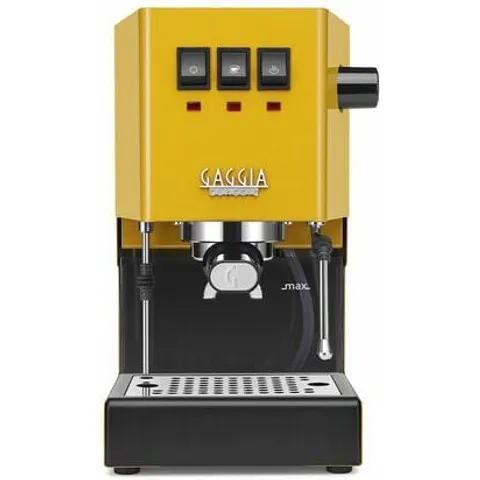 Gaggia Classic Evo Pro - Pistonmachine - design geel 2023 – afbeelding 1