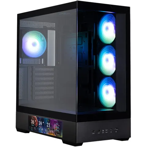Zalman P40 DS PC-Gehäuse, Midi-Tower - Schwarz – Bild 1