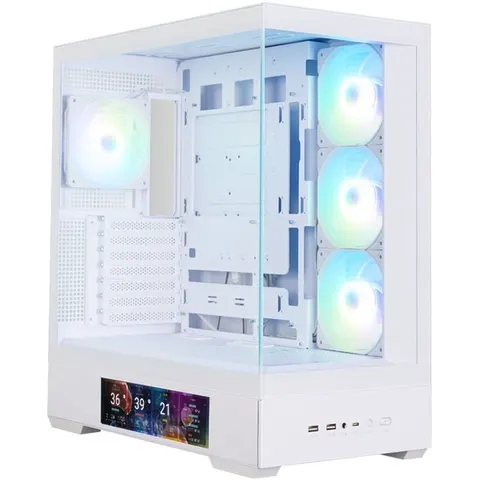 Zalman P40 DS-PC-Gehäuse Midi-Tower - Weiß – Bild 1