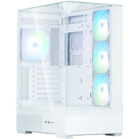 Zalman P40 Prism Plus ATX Mid-Tower - Weiß – Bild 1