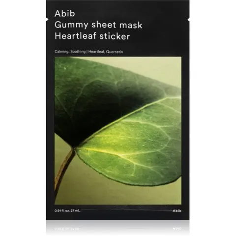 Abib Gummy Sheet Mask Heartleaf Sticker 27 ml – image 1