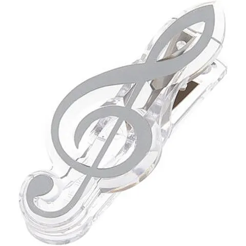 agifty Music Clip Violin Clef Silver Silber – Bild 1