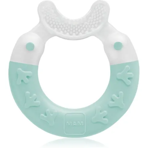 MAM Bite & Brush bijtring 3m+ Turquoise 1 st – afbeelding 1