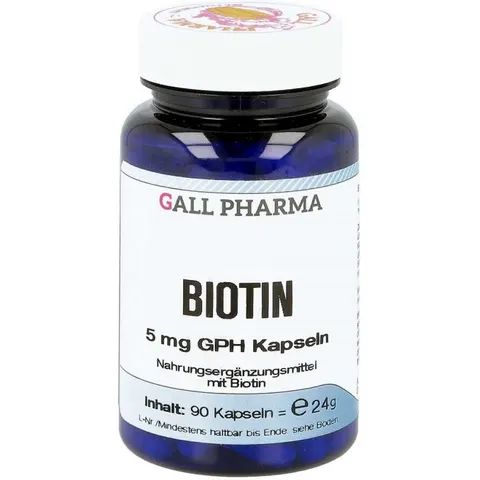 Biotin 5 mg Gph Kapseln – 13250810 – Bild 1