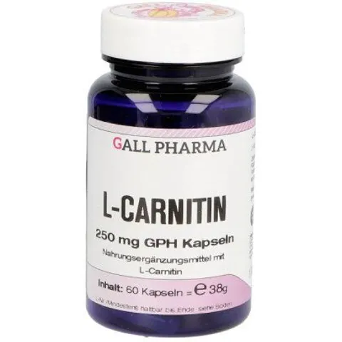 L-carnitin 250 mg Kapseln – 01290477 – Bild 1