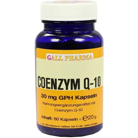 Coenzym Q10 Gph 30 mg Kapseln – Bild 1