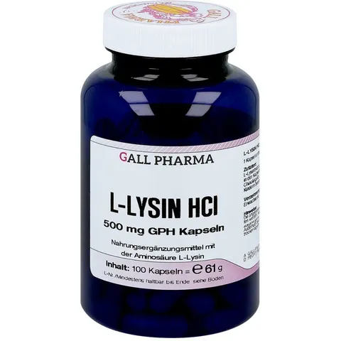 L-lysin 500 mg Kapseln – Bild 1