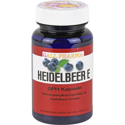 Heidelbeer E 400 mg Kapseln – Bild 1
